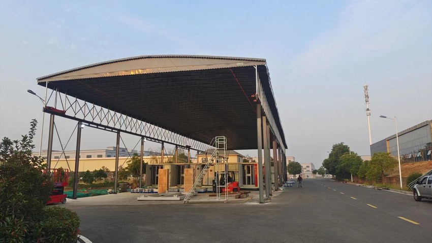 電動雨蓬,過(guò)道雨棚